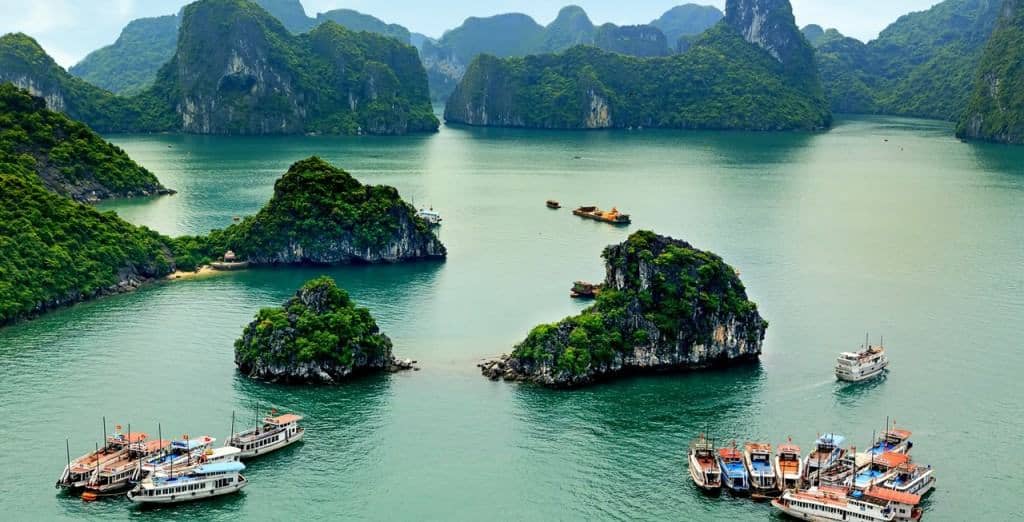 6. Ha Long Bay - Holiday cruises and deserted island beach resorts for backpackers - Places to visit in Vietnam, a quick destination guide
