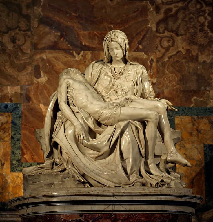 Rome in two days, what to see, where to go, where you need to visit - Michelangelo Pieta