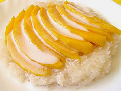 11.   Mango Sticky Rice (Khao Niew Ma Muang)