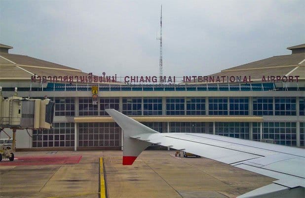 B. From Chiang Mai International Airport (CNX) to BKK: