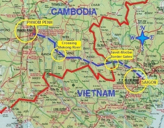 Mad Monkey Hostels How to get from Phnom Penh to Ho Chi Minh