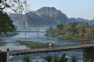 Vang Vieng, Laos - Nam Song River