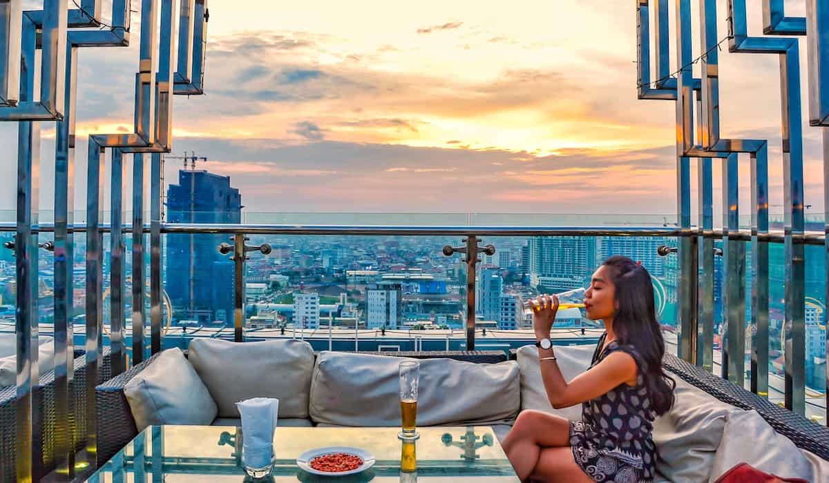 Mad Monkey Hostels Best Rooftop Bars in Phnom Penh