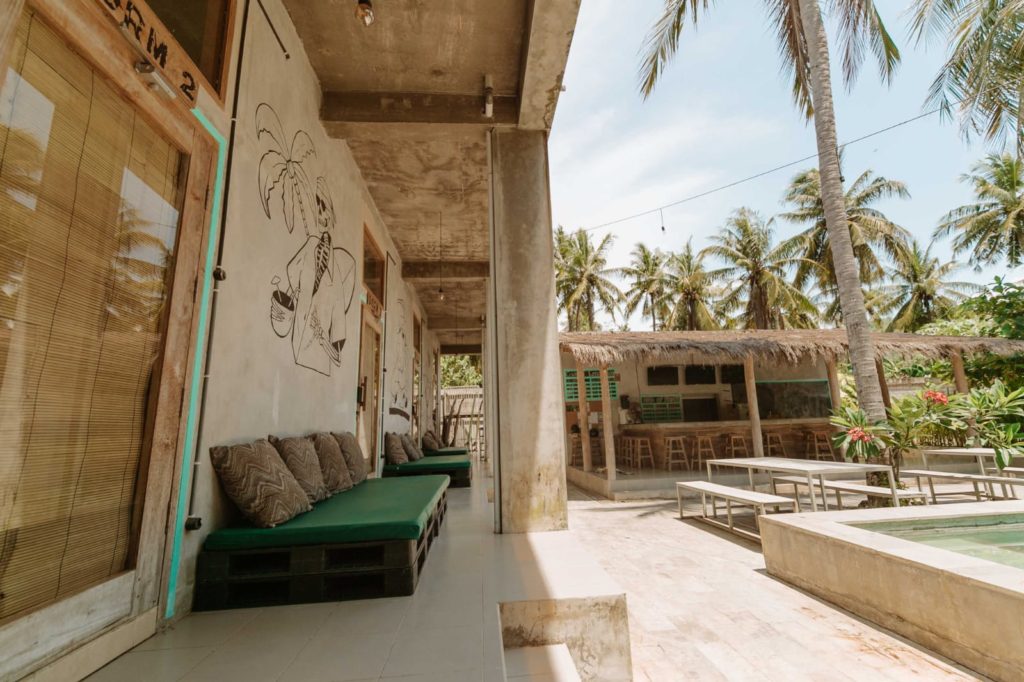 Best Hostel in Kuta Lombok for Surfers: LoTide Surf Camp - The 7 Best Hostels in Kuta Lombok for Backpackers