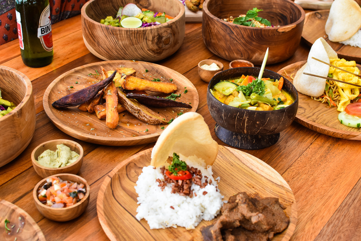 Traditional Indonesian food