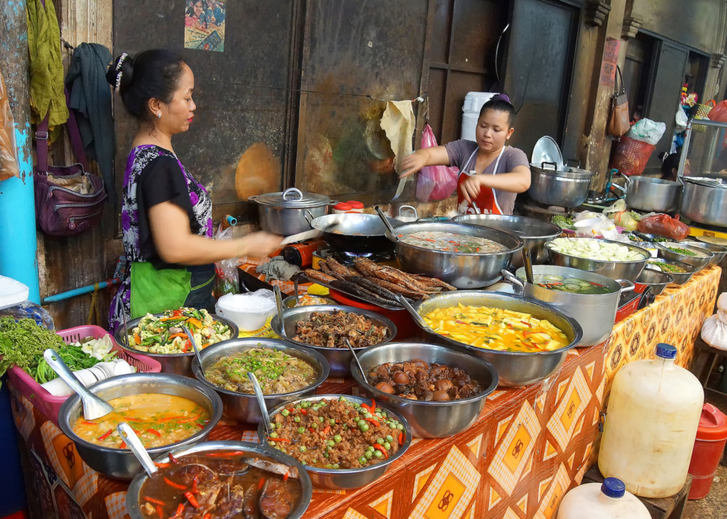 Street Food Market, Siem Reap