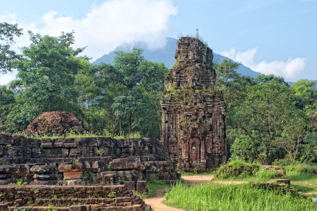 The old ruins of My Son, Vietnam