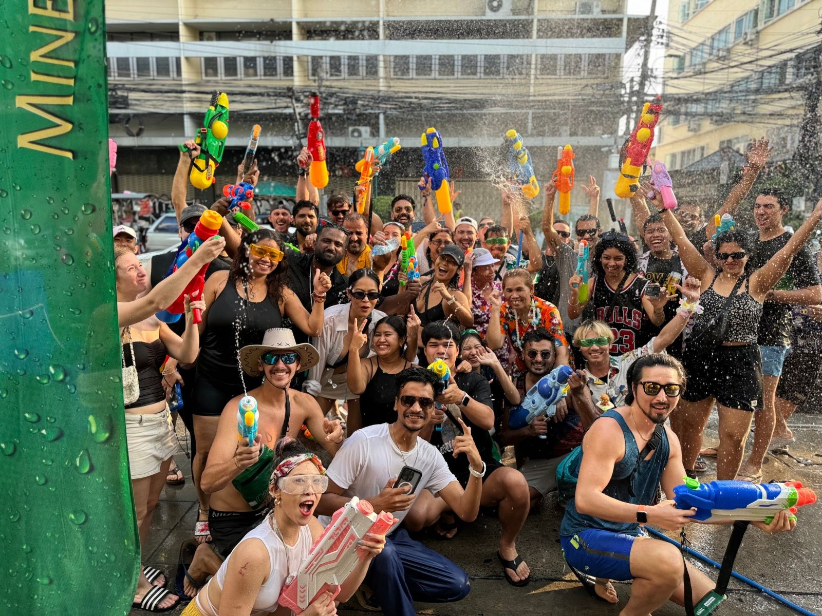 Humans of Mad Monkey enjoying Songkran Festival